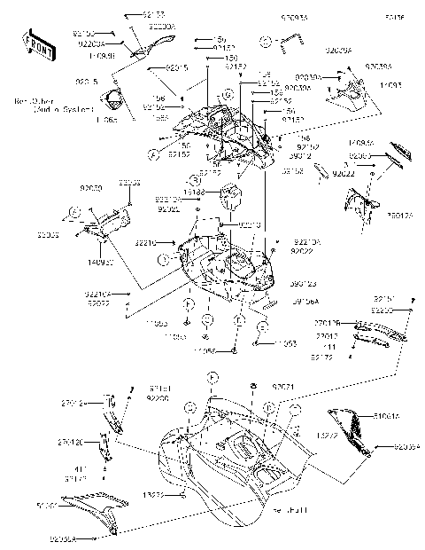 Hull Middle Fittings