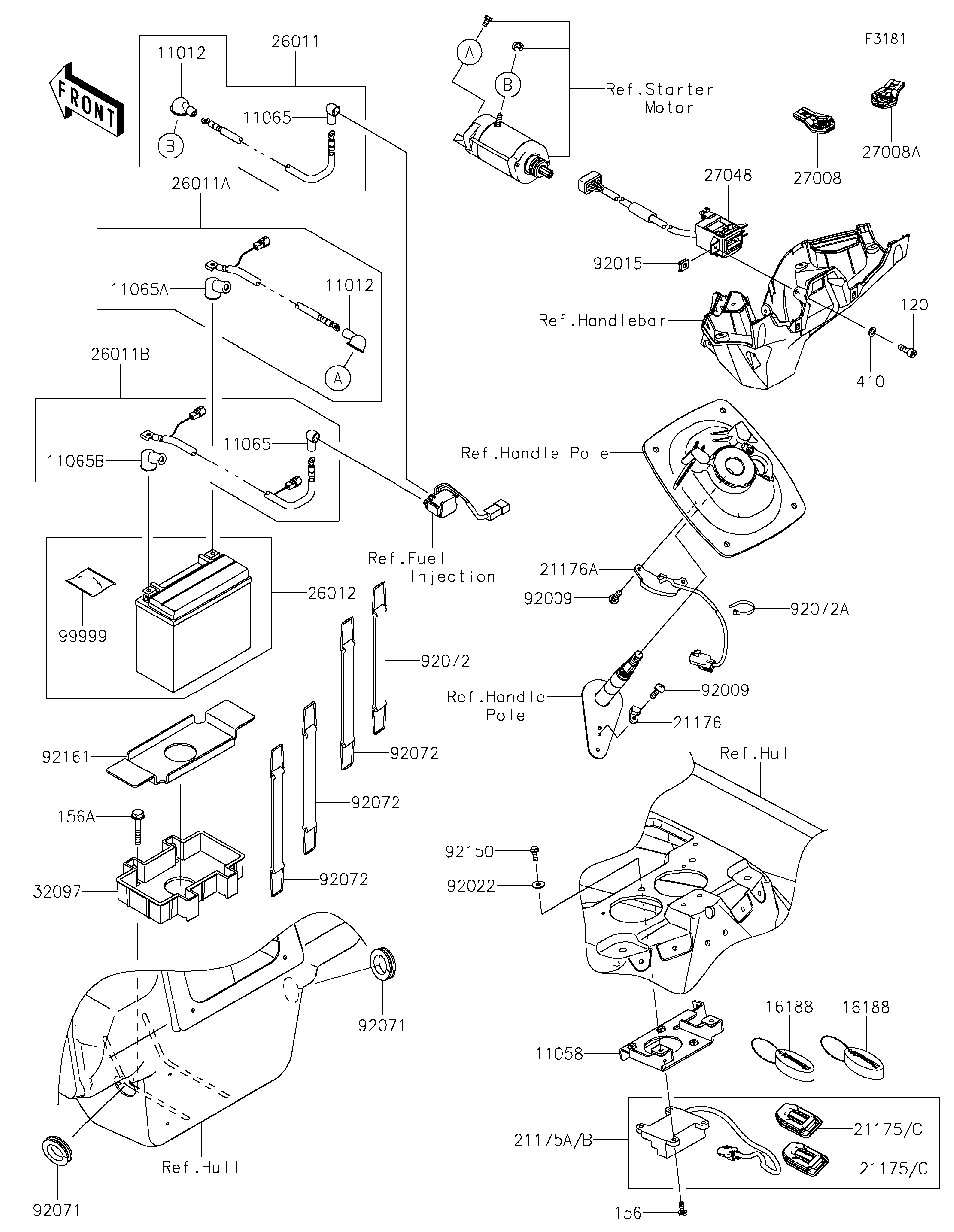 2026 Kawasaki Watercraft Parts-Finder Diagrams in Palmer MA