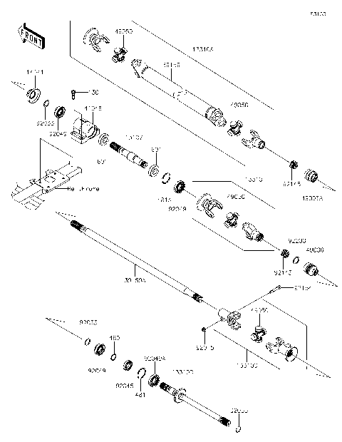 Drive Shaft-Propeller