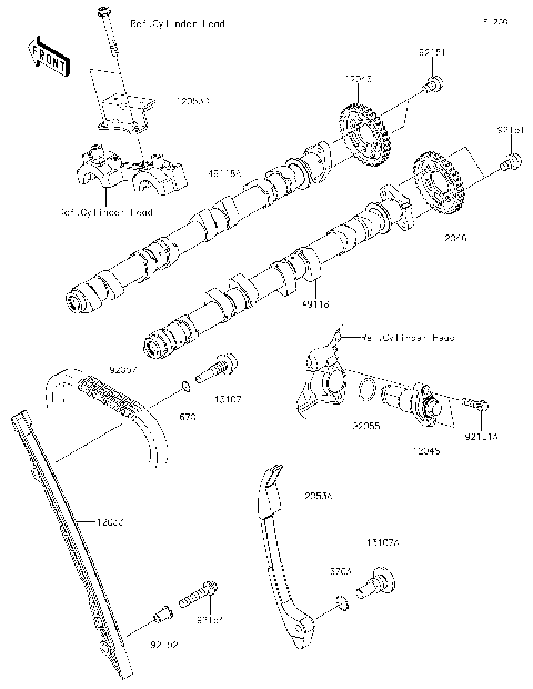Camshaft(s)/Tensioner