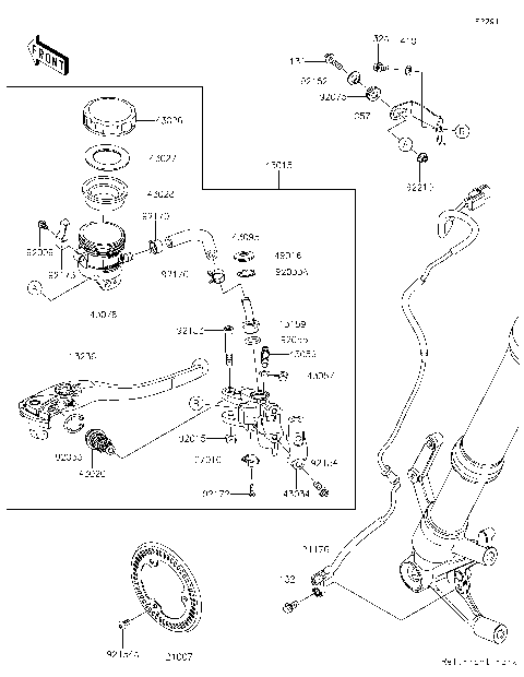 Front Master Cylinder
