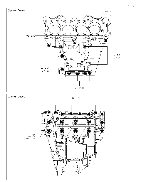Crankcase Bolt Pattern