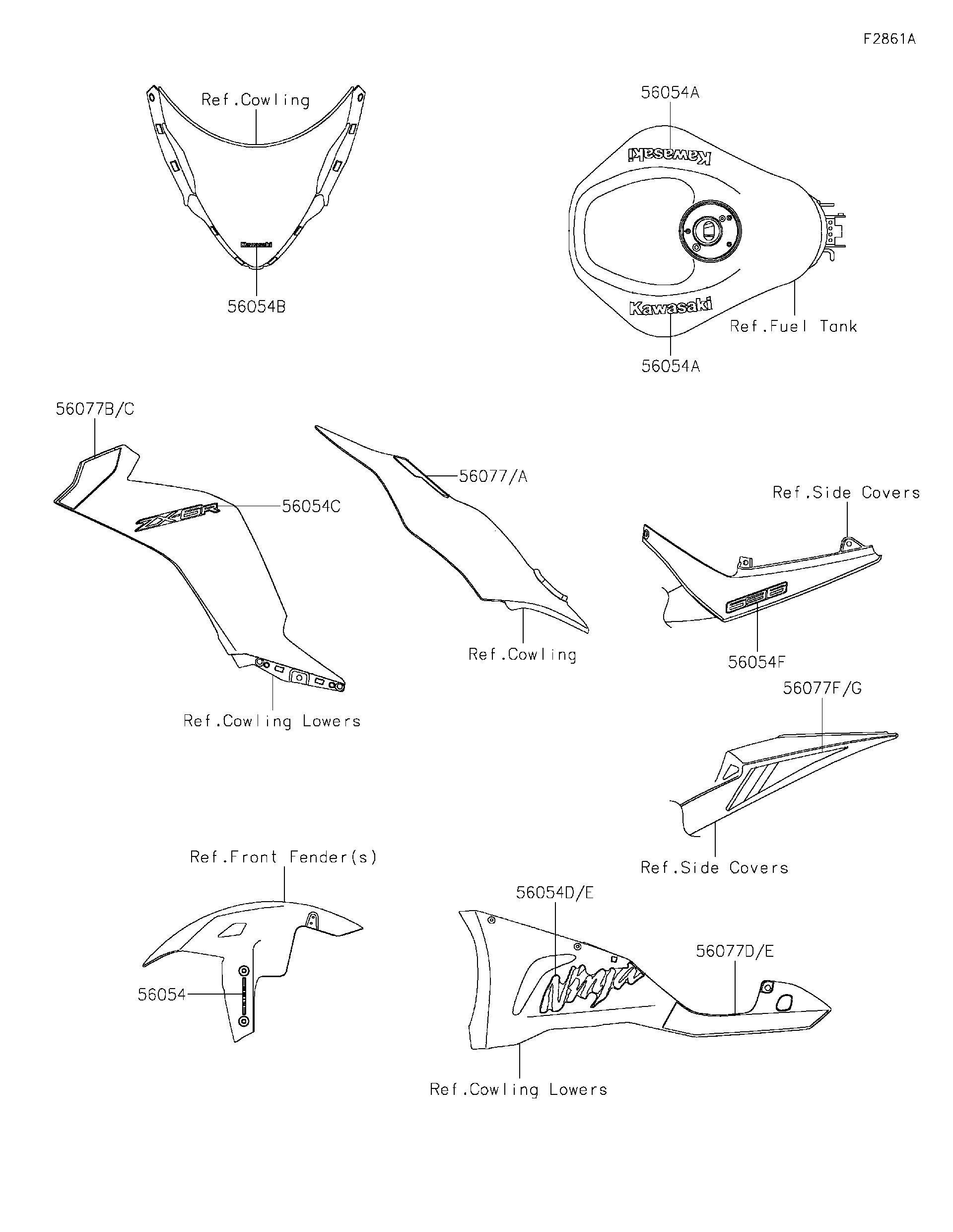 2026 Kawasaki Motorcycles Parts-Finder Diagrams | RJ Powersports
