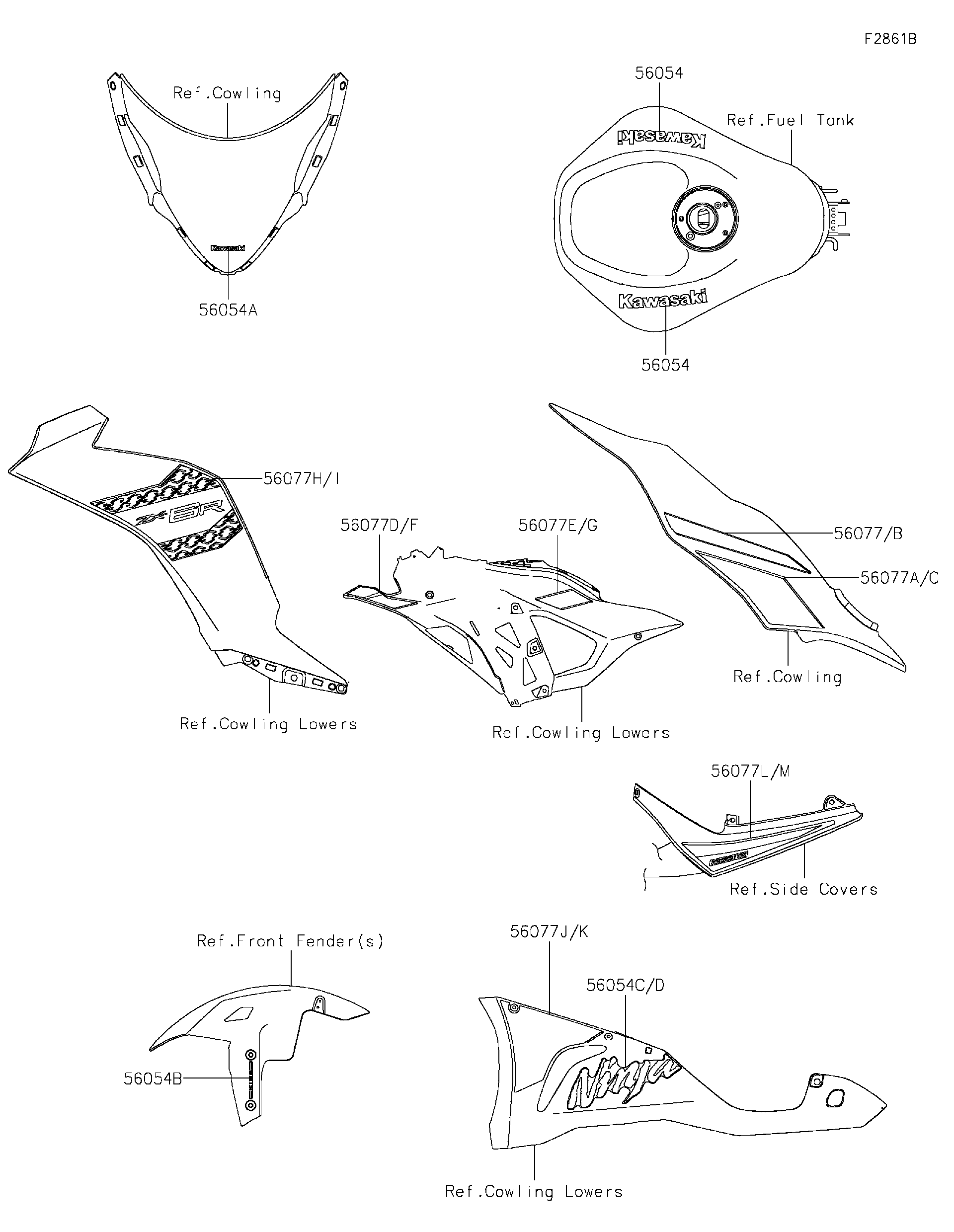2026 Kawasaki Motorcycles Parts-Finder Diagrams in Palmer MA