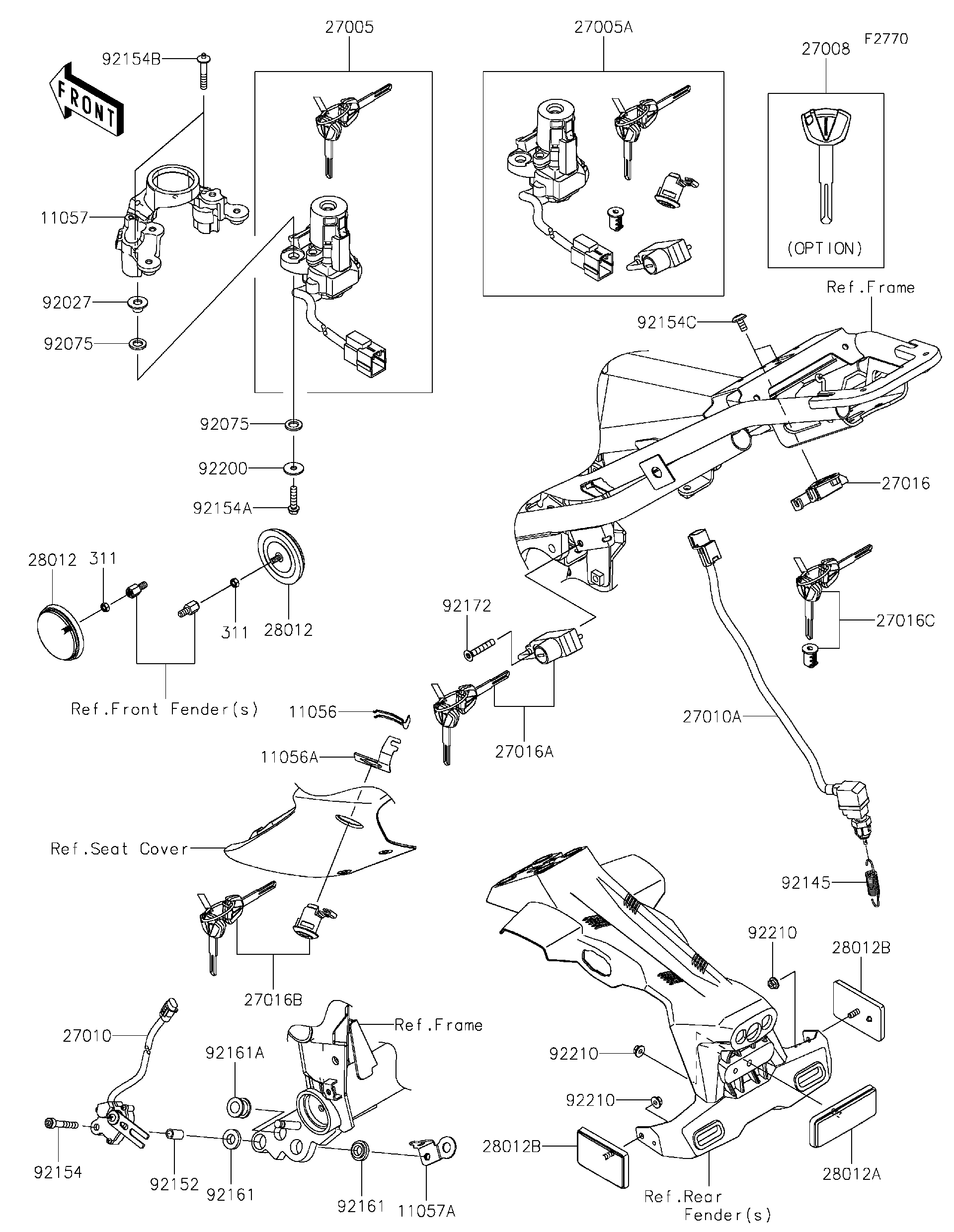 2026 Kawasaki Motorcycles Parts-Finder Diagrams | Factory