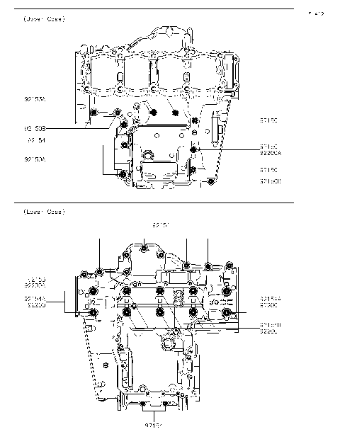 Crankcase Bolt Pattern