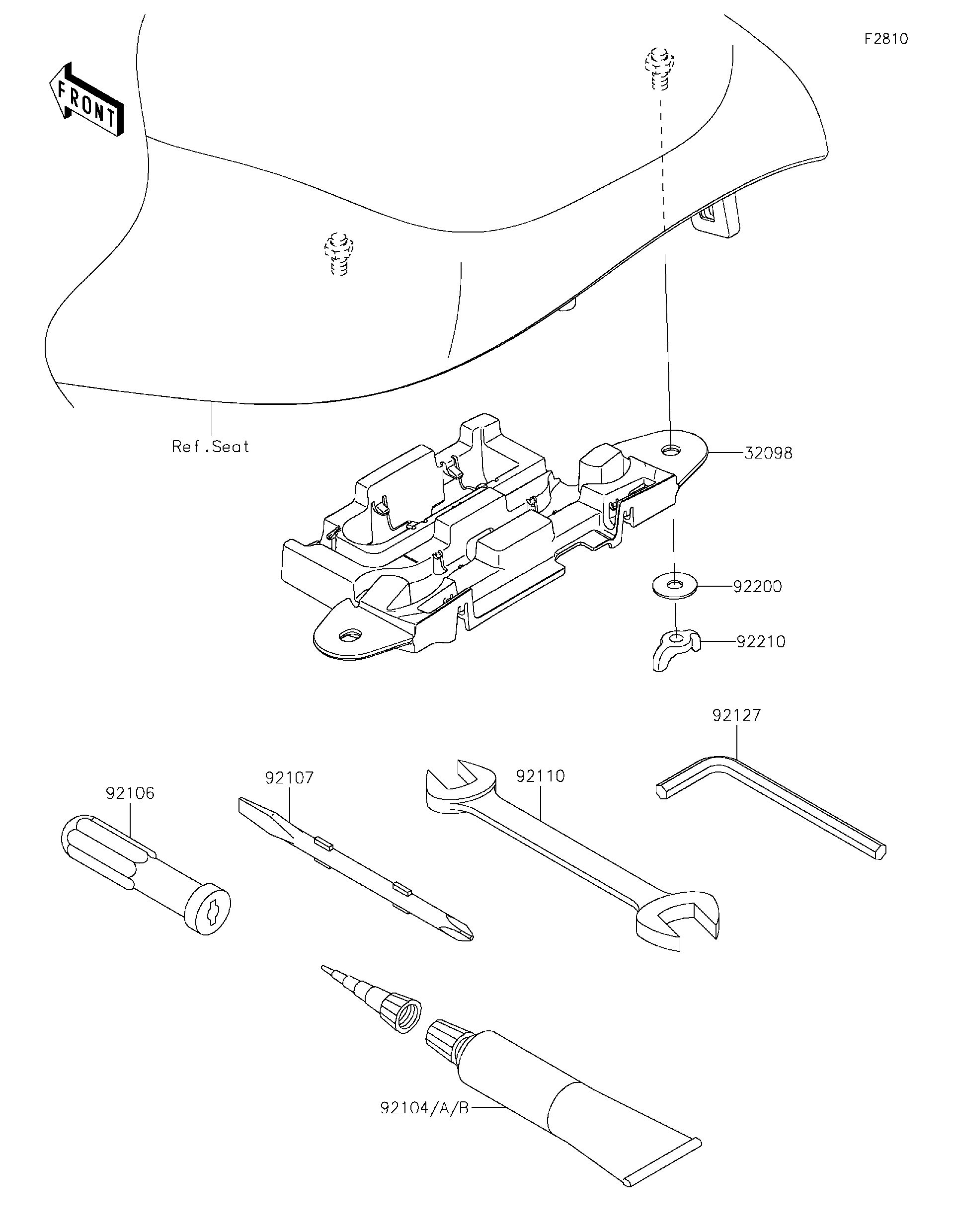 2026 Kawasaki Motorcycles Parts Diagrams | Red Hot Powersports