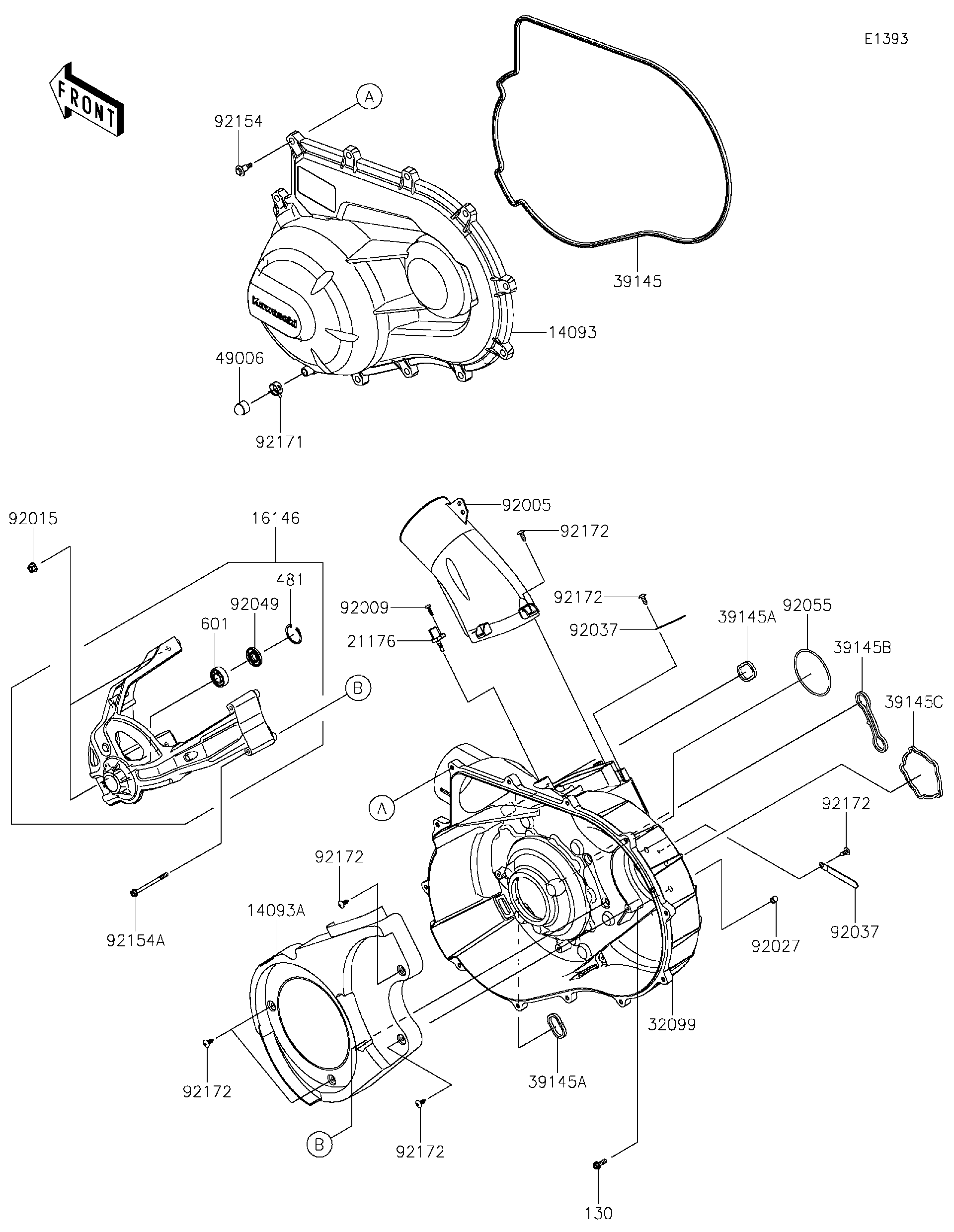 2026 Kawasaki Utility Vehicles Parts-Finder Diagrams | Sappington