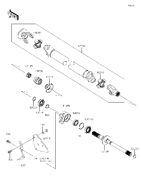 Drive Shaft-Propeller