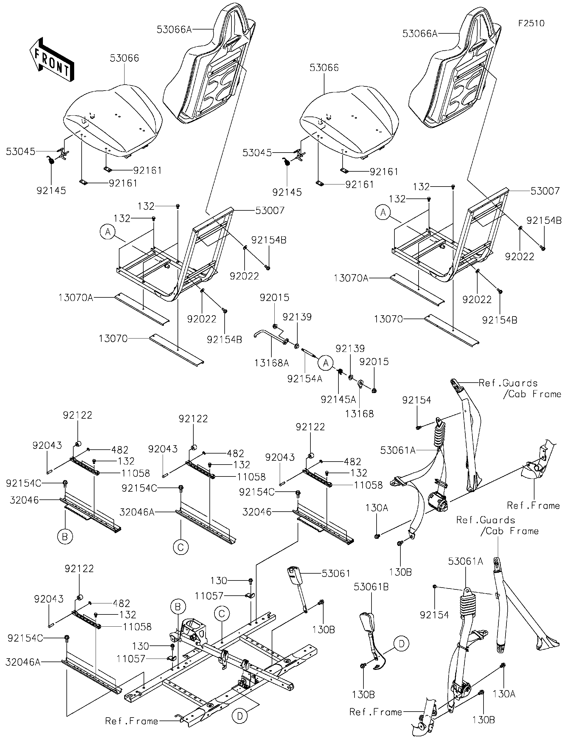 2026 Kawasaki Utility Vehicles Parts-Finder Diagrams | Team