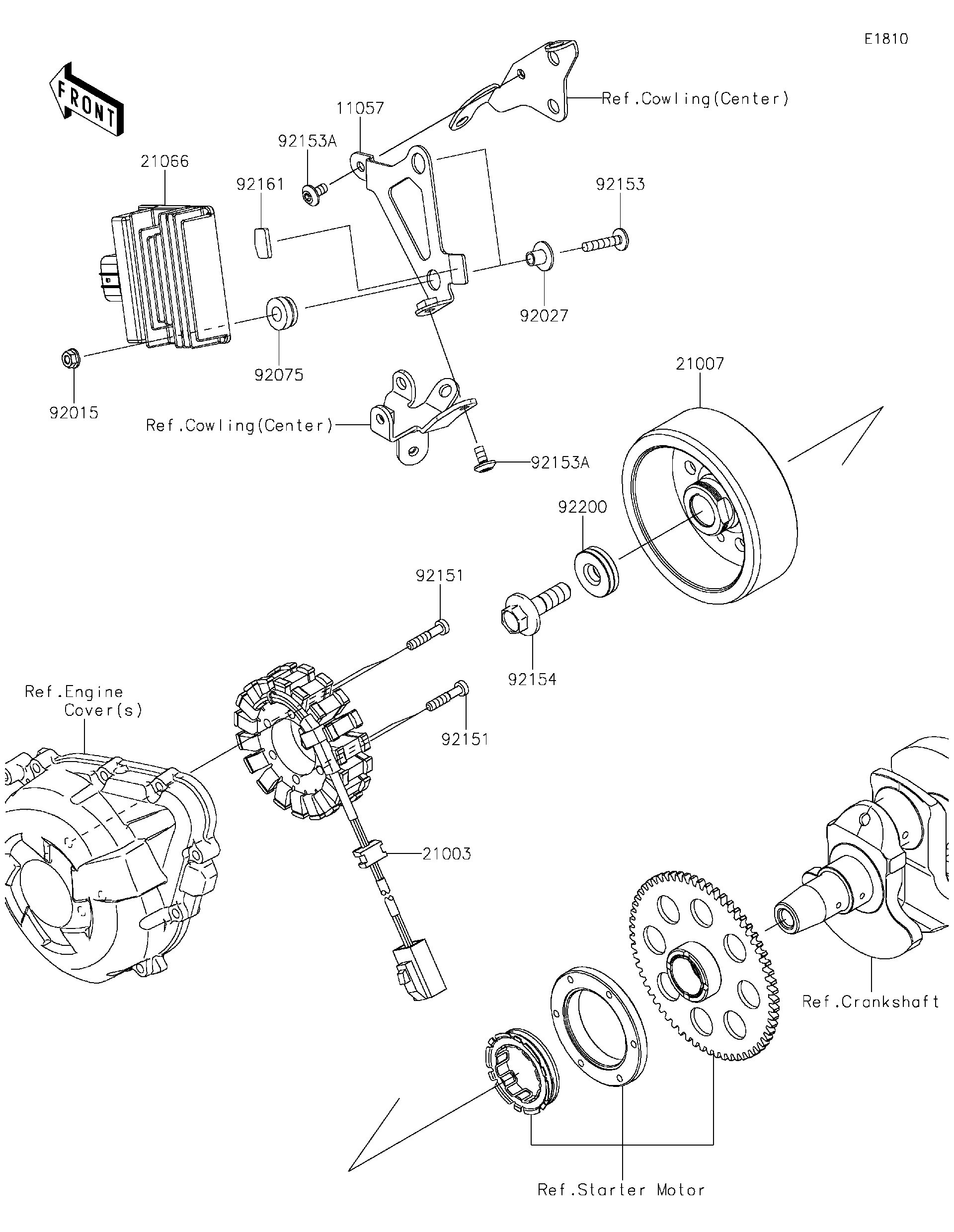2026 Kawasaki Motorcycles Parts-Finder Diagrams | Brushy Mountain