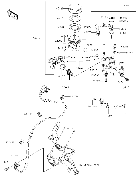 Front Master Cylinder