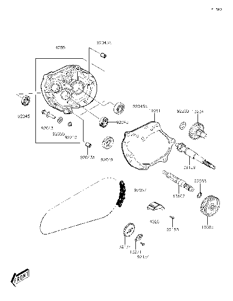Gear Change Drum/Shift Fork(s)