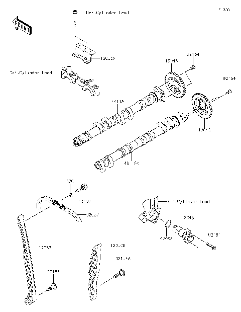 Camshaft(s)/Tensioner