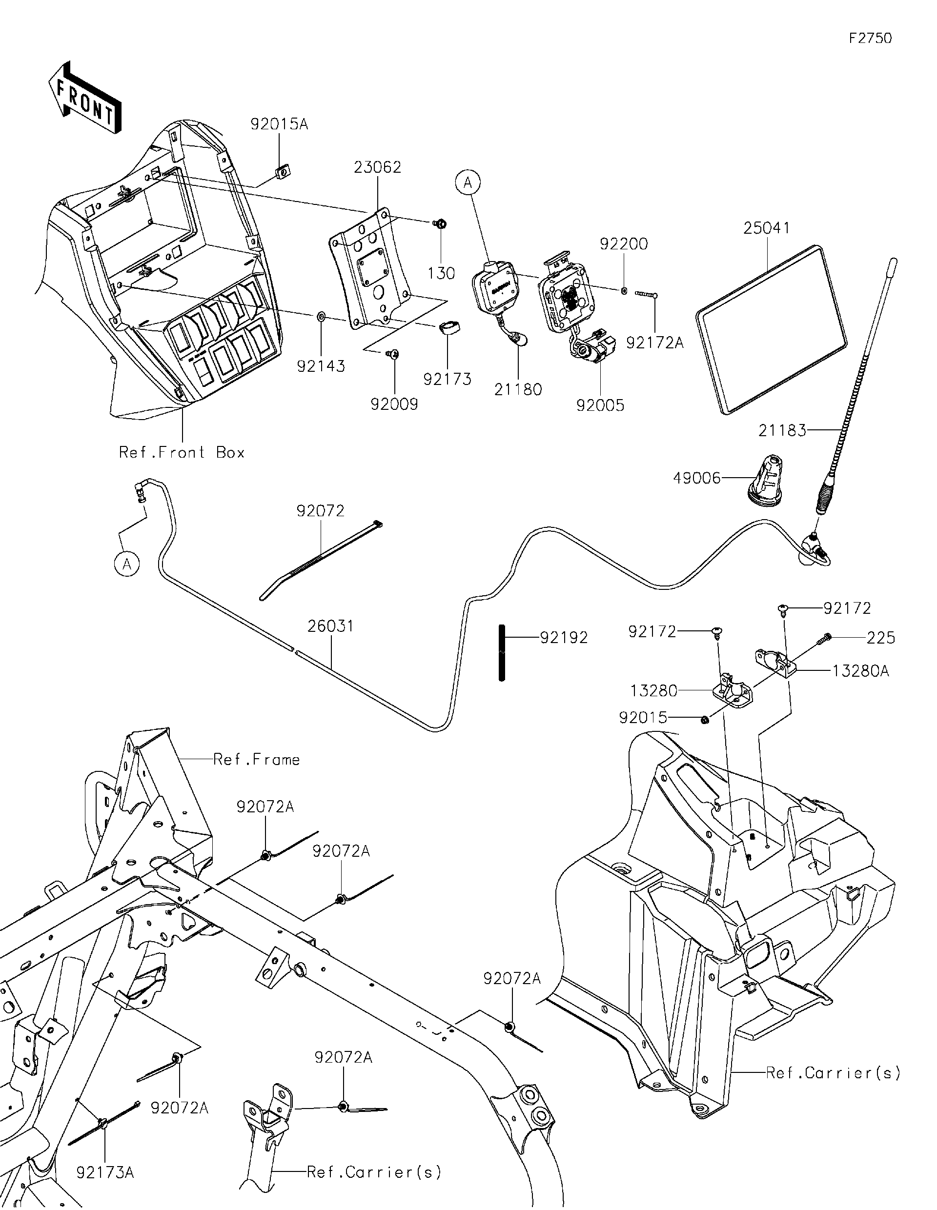 2026 Kawasaki Utility Vehicles Parts-Finder Diagrams | Team