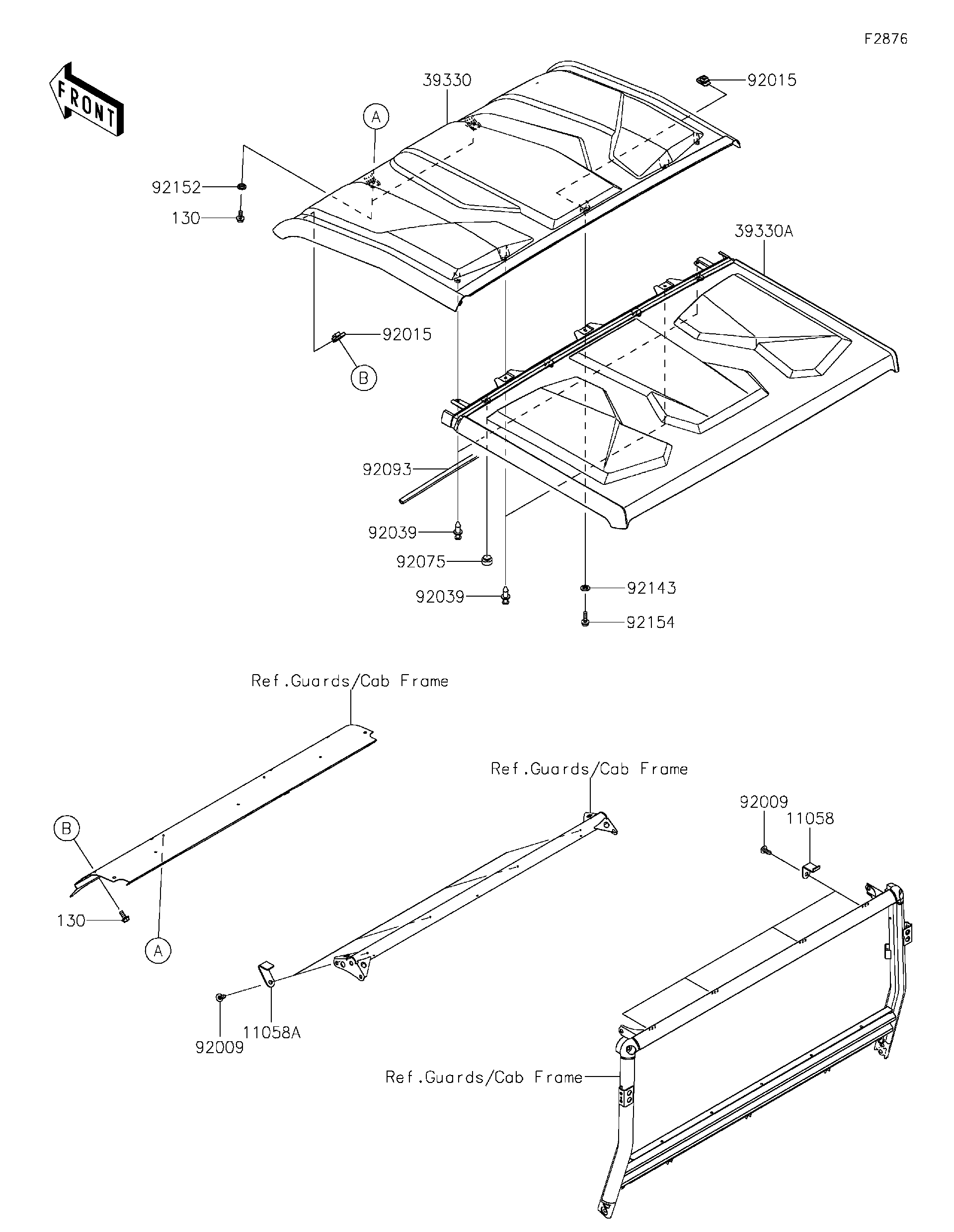 2026 Kawasaki Utility Vehicles Parts-Finder Diagrams | Team