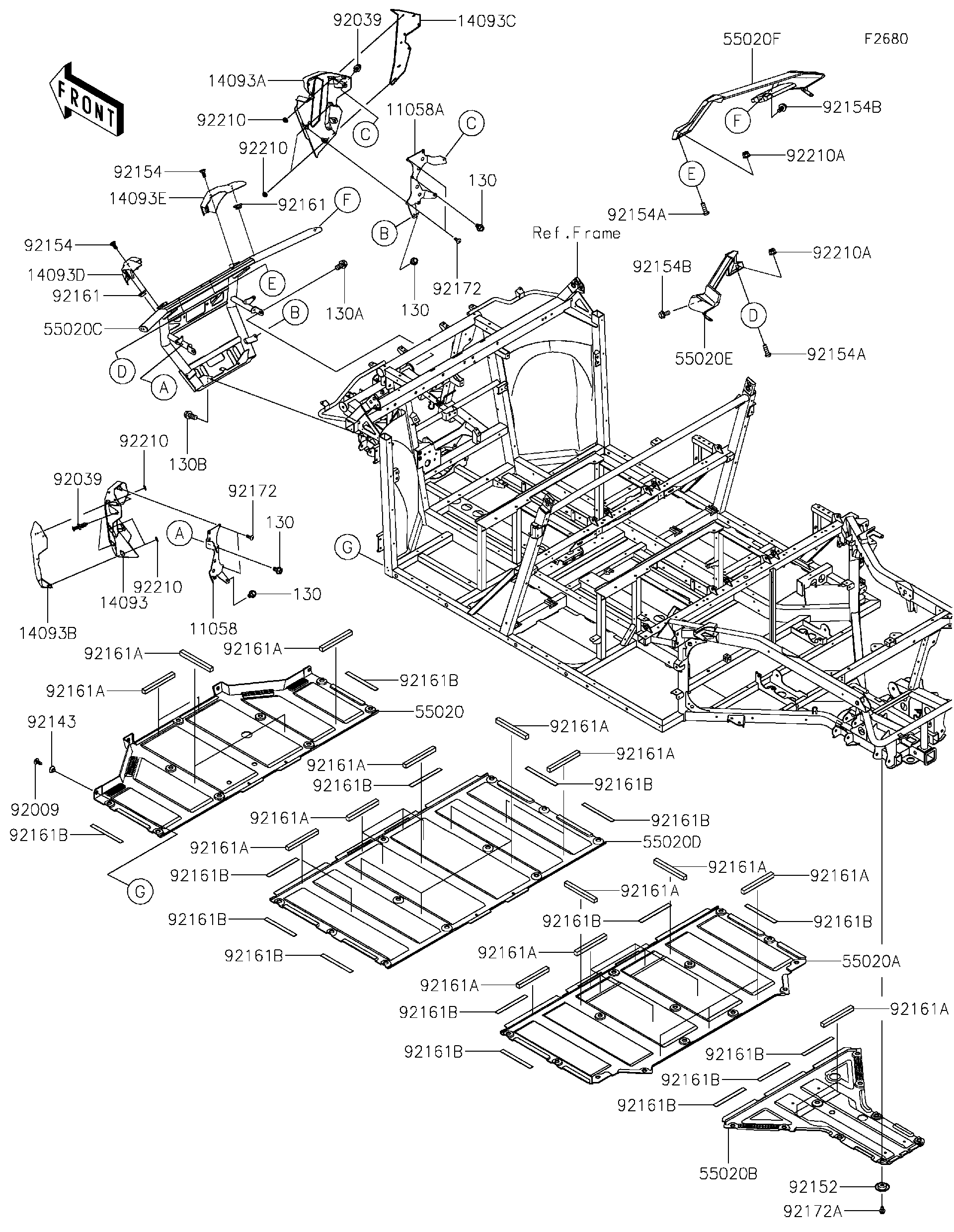 2026 Kawasaki Utility Vehicles Parts-Finder Diagrams | Team