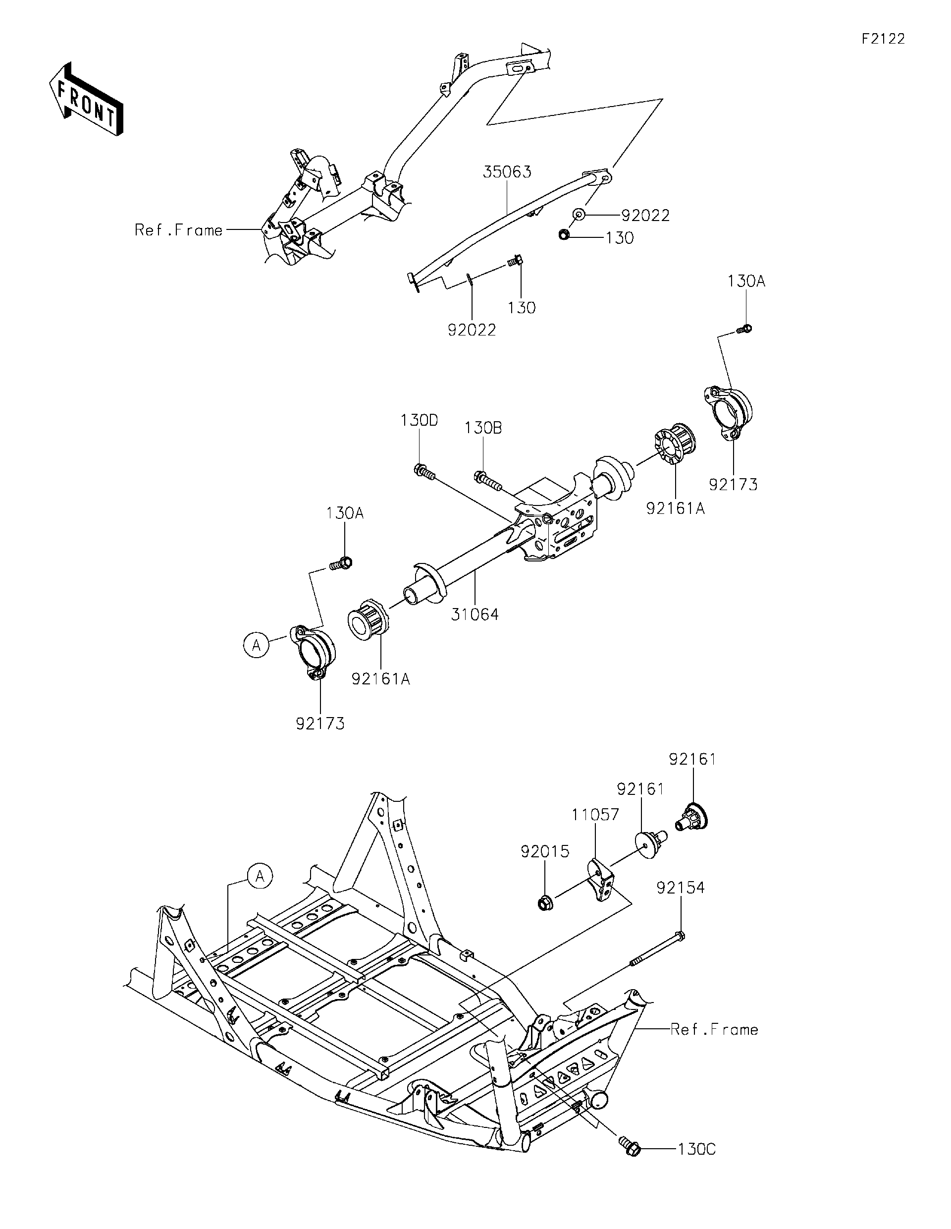 2027 Kawasaki Utility Vehicles Parts-Finder Diagrams | Team