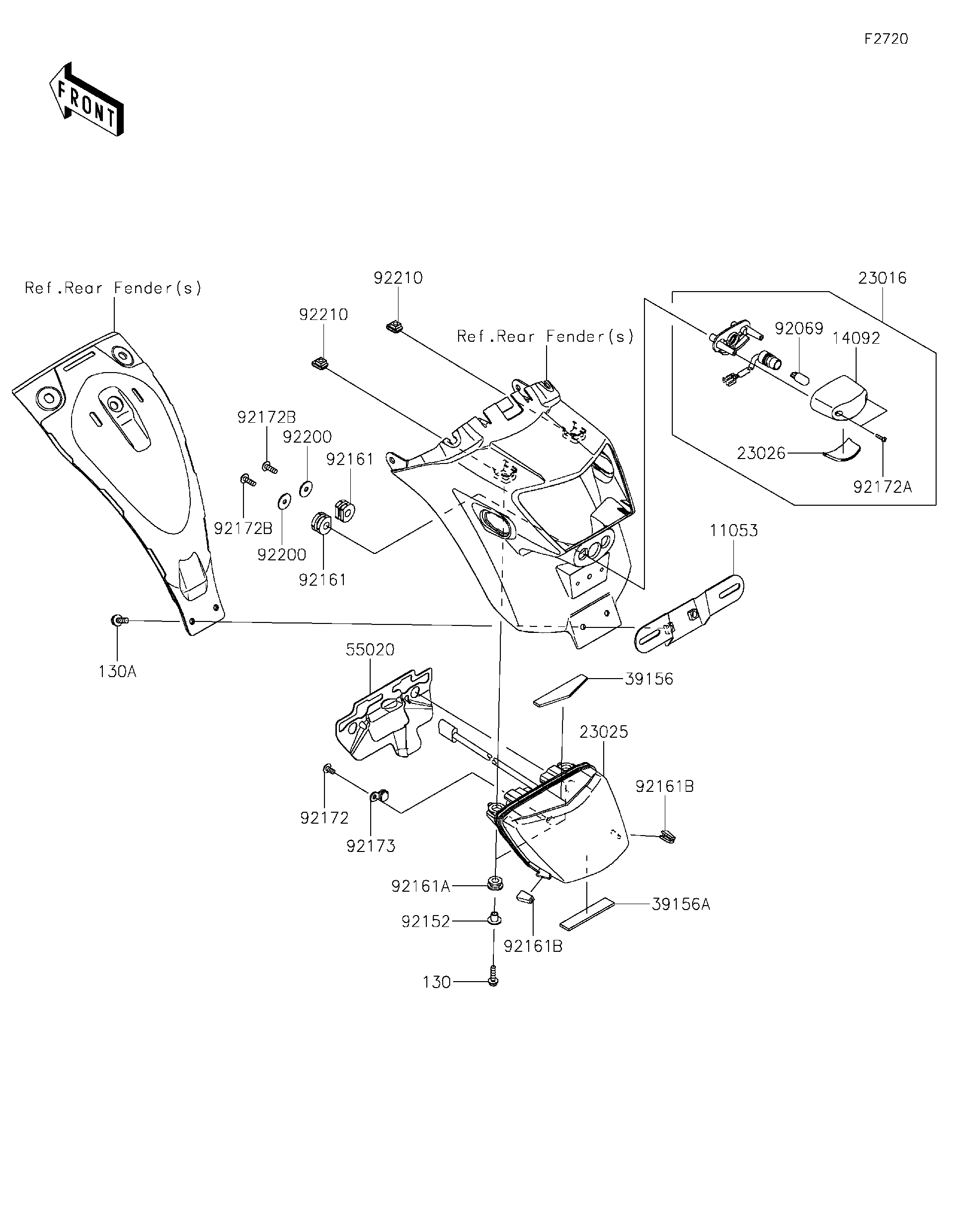 2027 Kawasaki Motorcycles Parts-Finder Diagrams | B&B Motorsports
