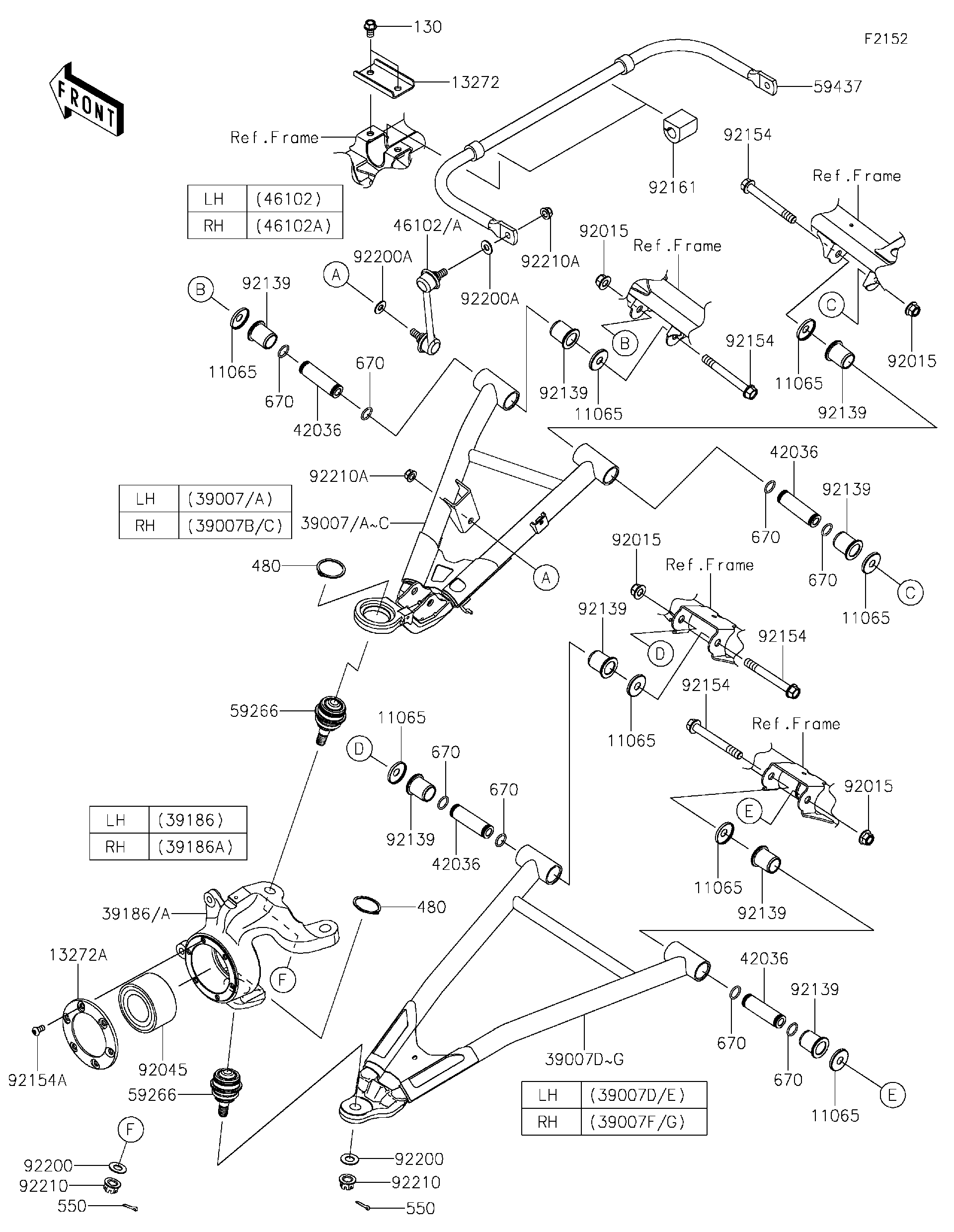 2027 Kawasaki Utility Vehicles Parts-Finder Diagrams | Team