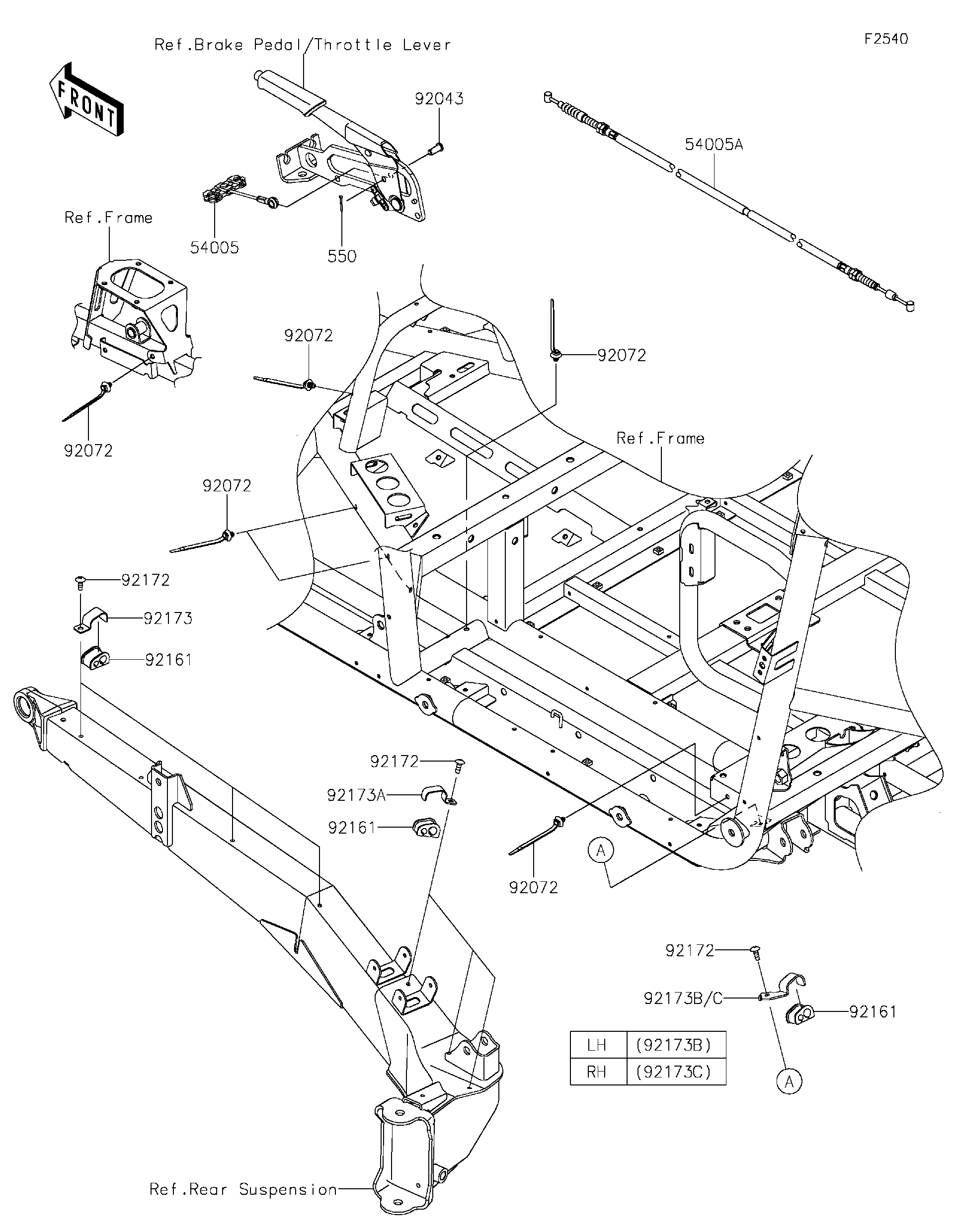 2027 Kawasaki Utility Vehicles Parts-Finder Diagrams | Team