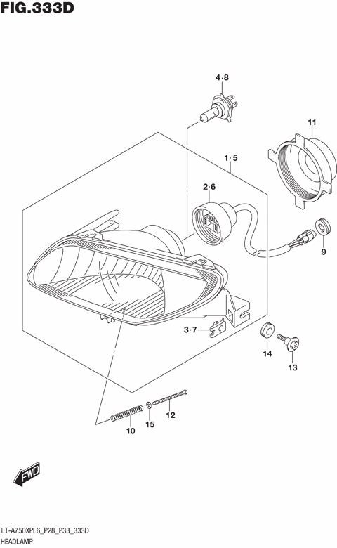 HEADLAMP (LT-A750XPZL6 P33)