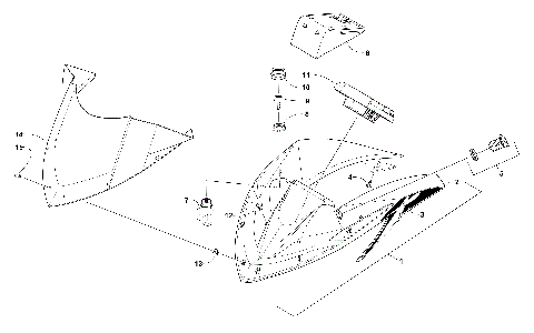 WINDSHIELD AND INSTRUMENTS ASSEMBLIES [105264]