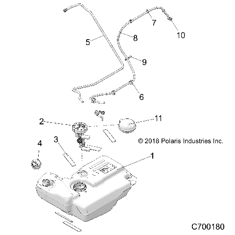 BODY, FUEL TANK AND EVAP - R19RHE99ND (C700180)