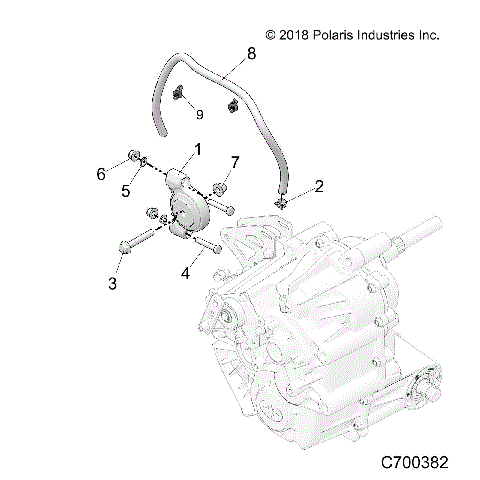 DRIVE TRAIN, MAIN GEARCASE MOUNTING - R21RSB99AZ/BZ (C700382)