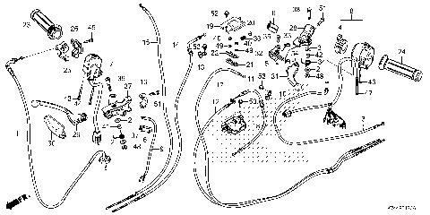 HANDLE LEVER@SWITCH@CABLE