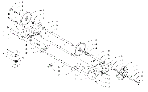 ARTICULATING SKID FRAME ASSEMBLY [106788]