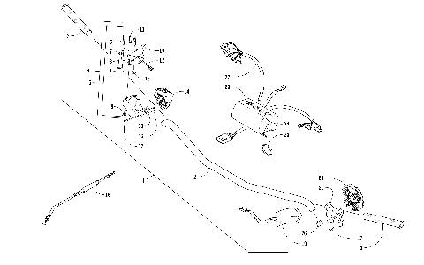 HANDLEBAR AND CONTROLS [104843]