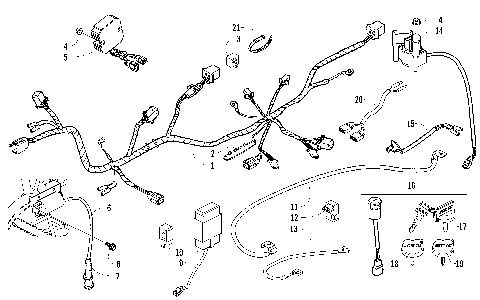 ELECTRICAL AND WIRING HARNESS ASSEMBLY [92805]
