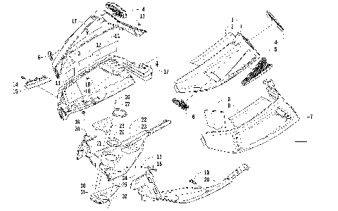 SKID PLATE AND SIDE PANEL ASSEMBLY [93067]