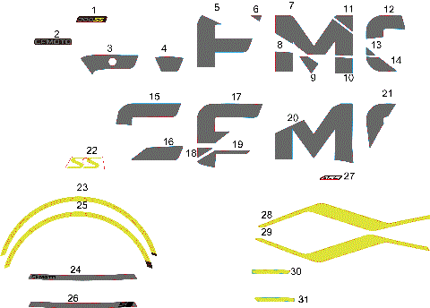 DECAL (NEBULA BLACK-ABS)