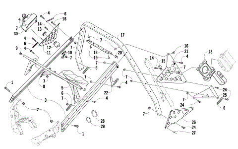 STEERING SUPPORT ASSEMBLY