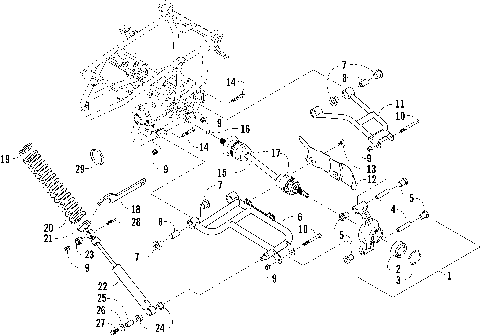 REAR SUSPENSION ASSEMBLY [93871]