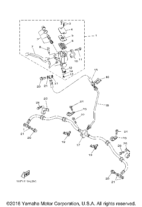 FRONT MASTER CYLINDER