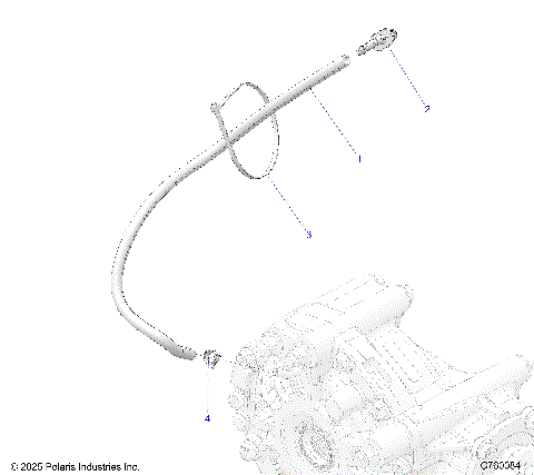 DRIVE TRAIN, GEARCASE VENTING, REAR - Z26RRE2KAL (C760084)