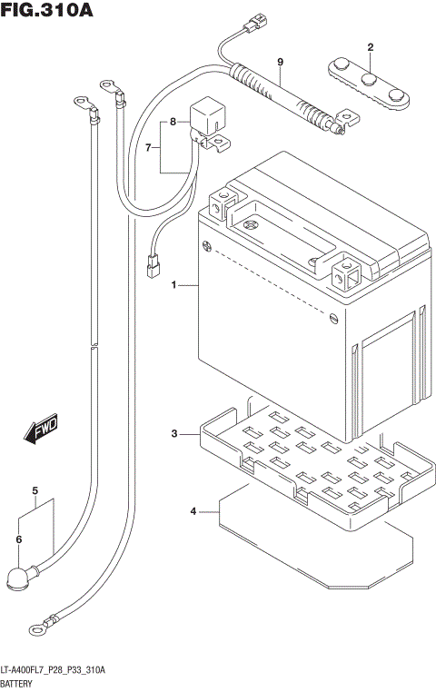 BATTERY (LT-A400FL7 P28)
