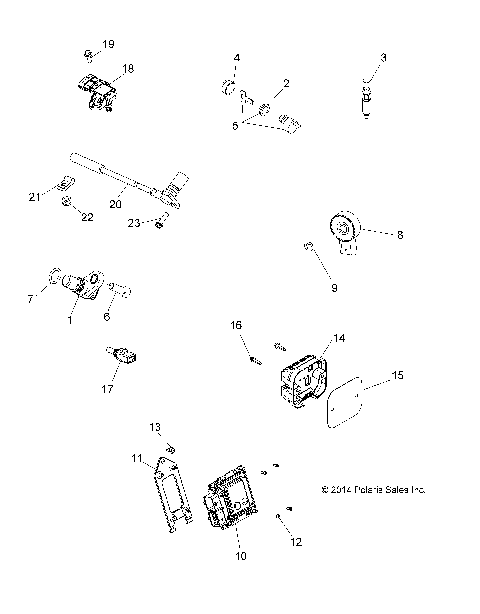 ELECTRICAL, SWITCHES, SENSORS and ECM - A15SWE57FA (49ATVELECT15X2EU2)