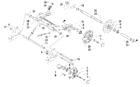 ARTICULATING SKID FRAME ASSEMBLY [90120]
