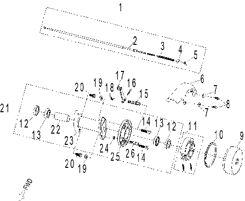 03- Mechanic - Rear Brake 110