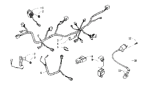 ELECTRICAL AND WIRING HARNESS ASSEMBLY [301629]