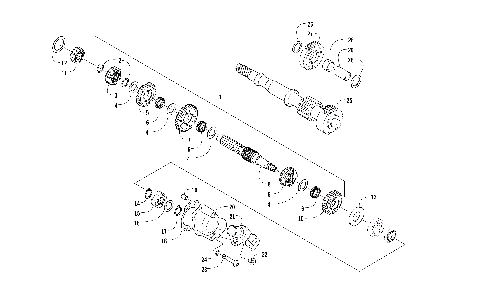 SECONDARY TRANSMISSION ASSEMBLY [303050]