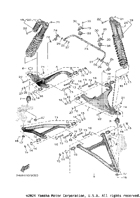 FRONT SUSPENSION & WHEEL