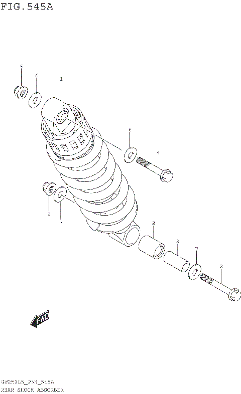 REAR SHOCK ABSORBER