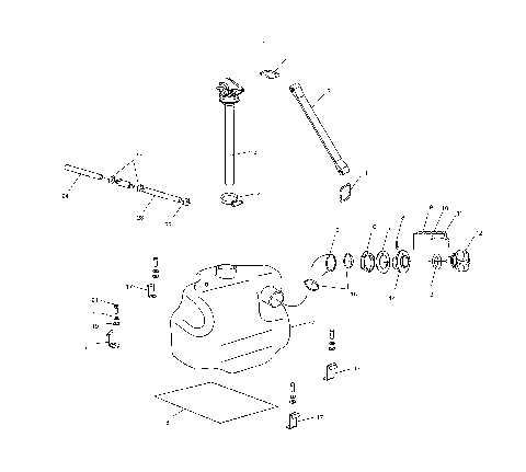FUEL TANK - W025402D (4980948094A06)