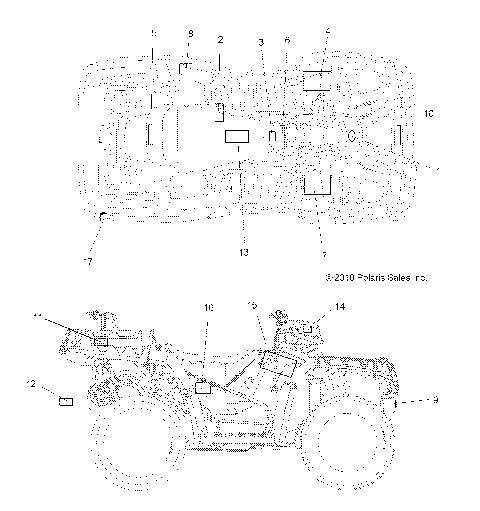 BODY, DECALS - A11TN55AA/AZ (49ATVDECAL11SPX2550)