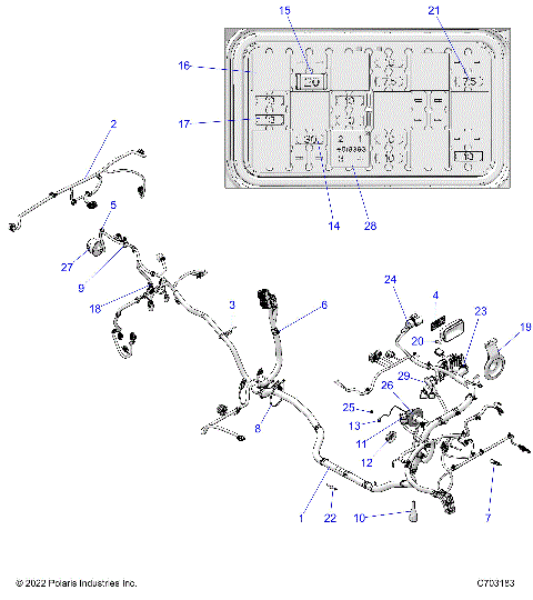 ELECTRICAL, WIRE HARNESS - Z23ASE99F4/S99C4/E4/F4 (C703183)